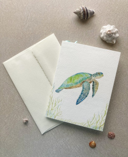 front and back of a card